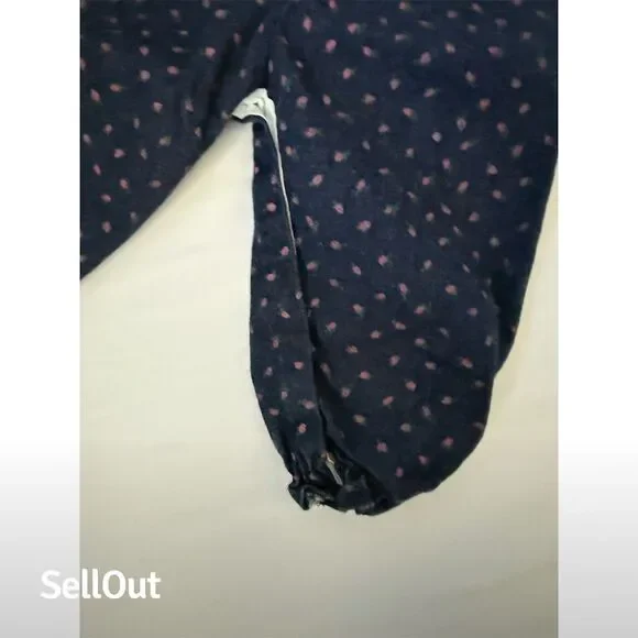 Vintage Tiny Tots Baby Overalls 6-9 Months Multicolor Unisex - Picture 3 of 5